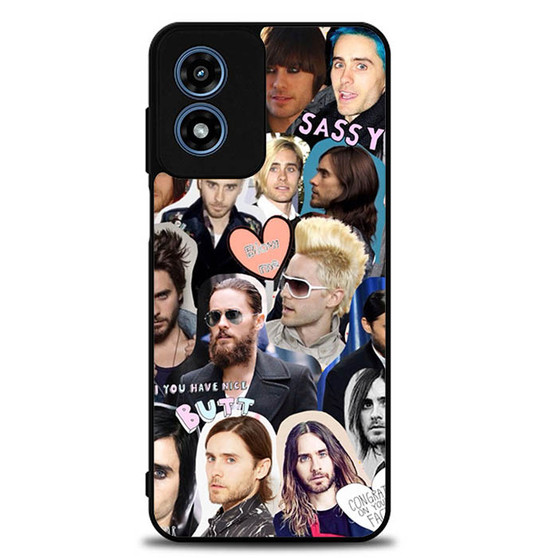 Jared Leto Collage Motorola Moto G Play 2024 Case