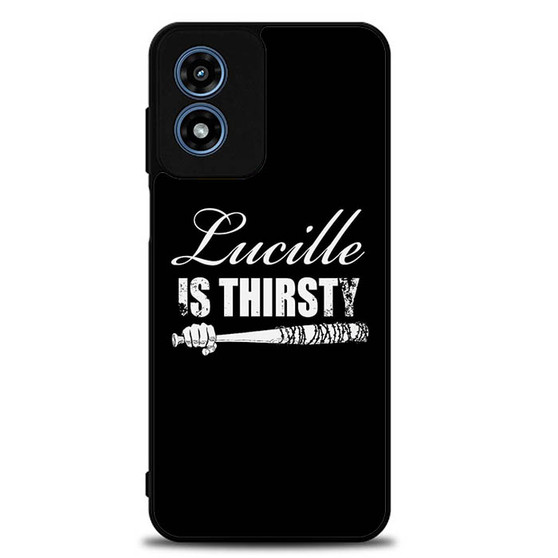 Lucille is Thirsty Negan Quote Motorola Moto G Play 2024 Case