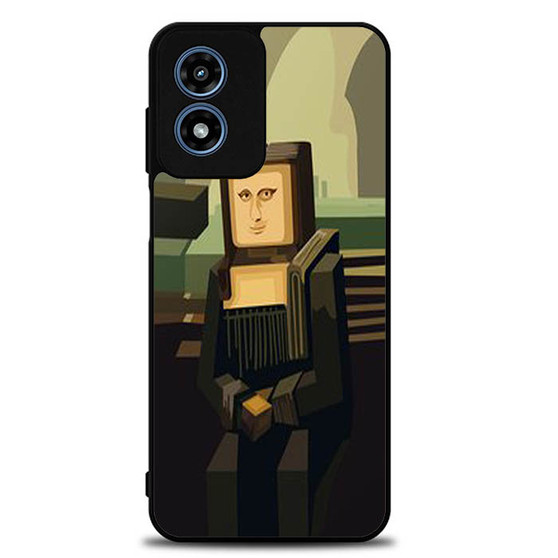 Monalisa lego Motorola Moto G Play 2024 Case
