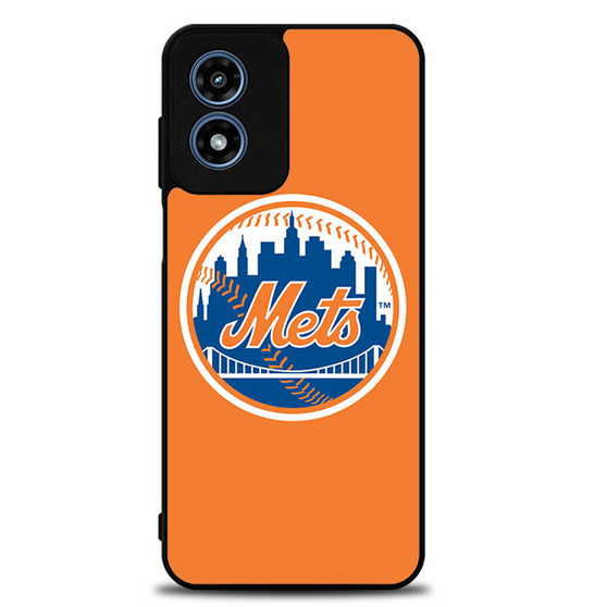 New York Mets Baseball Team 3 Motorola Moto G Play 2024 Case