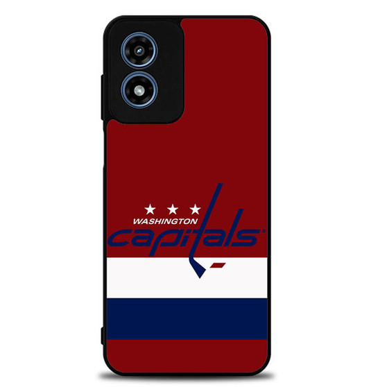 NHL Washington Capitals 6 Motorola Moto G Play 2024 Case