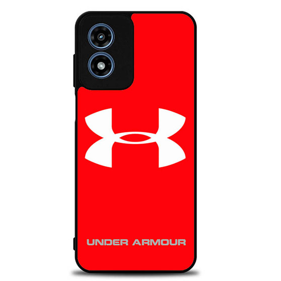 Red Cool Under Armour Motorola Moto G Play 2024 Case