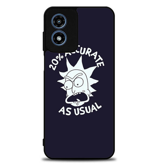 Rick and Morty 20 Persen Accurate GT Motorola Moto G Play 2024 Case