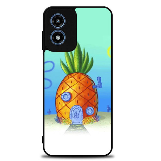 Spongebob pineapple bikini bottom Motorola Moto G Play 2024 Case