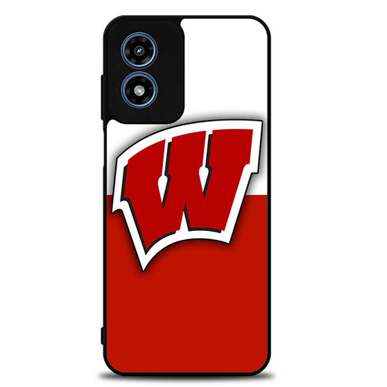 Wisconsin Badgers American Football 3 Motorola Moto G Play 2024 Case