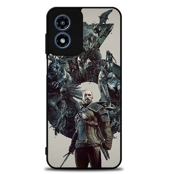 Witcher 3 Wild Hunt Geralt Motorola Moto G Play 2024 Case