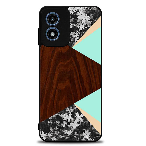 Wood Floral 2 Motorola Moto G Play 2024 Case Wood Floral 2 Motorola Moto G Play 2024 Case