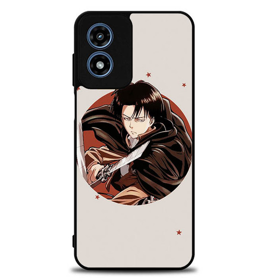 Attack on Titan Levi 1 Motorola Moto G Play 2024 Case