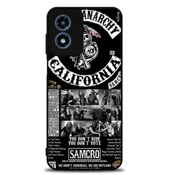 Sons of Anarchy 7 Motorola Moto G Play 2024 Case