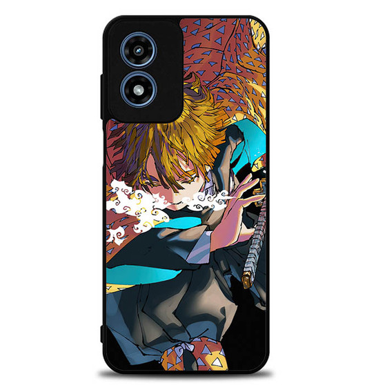 zenitsu breath of thunder kimetsu no yaiba Motorola Moto G Play 2024 Case