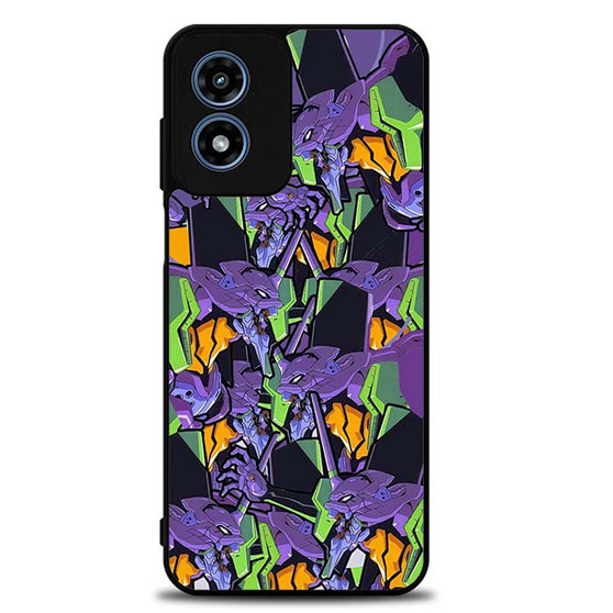 Evangelion Unit-01 Collage Motorola Moto G Play 2024 Case
