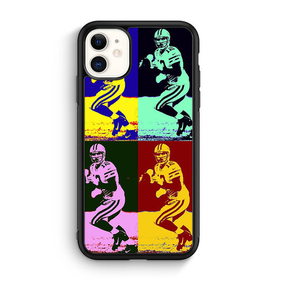 Green Bay Packers Aaron Rodgers Art iPhone 11 Case