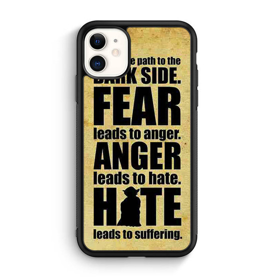 Master Yoda Quotes iPhone 11 Case