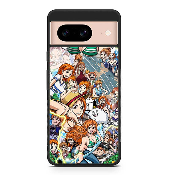One Piece Nami Collages Google Pixel 8 | Pixel 8 Pro Case