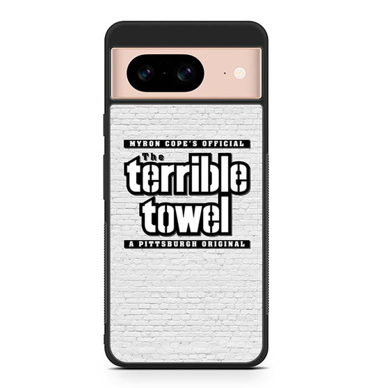 The Terrible Towel Pittsburgh Steelers in Brick Google Pixel 8 | Pixel 8 Pro Case