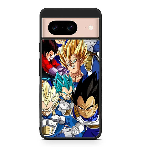 Vegeta Dragon Ball Collage Google Pixel 8 | Pixel 8 Pro Case