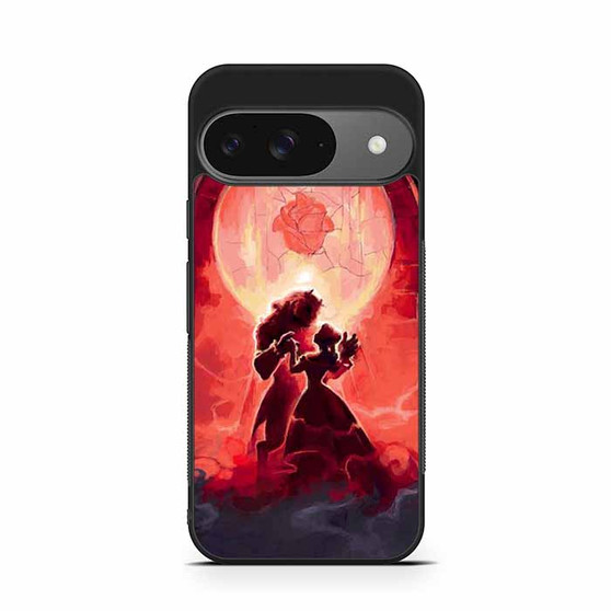 beauty and the beast vintage art Google Pixel 9 Case