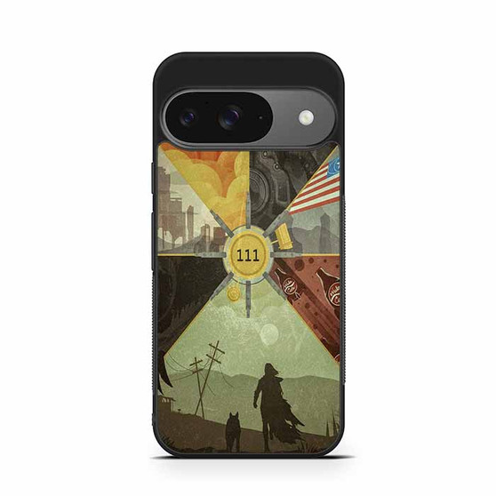 Fallout 4 Collage Arts Google Pixel 9 Case