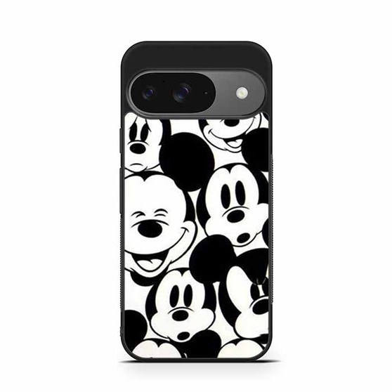 Mickey Mouse Face Collage Google Pixel 9 Case