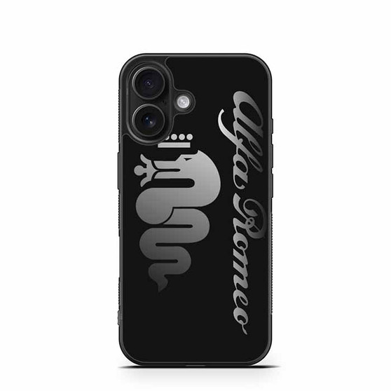 Alfa Romeo Snake Logo iPhone 16 Case