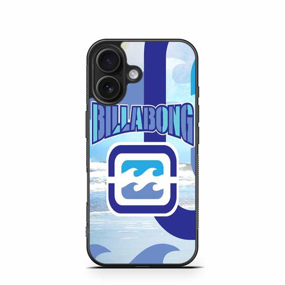 billabong logo custom iPhone 16 Case