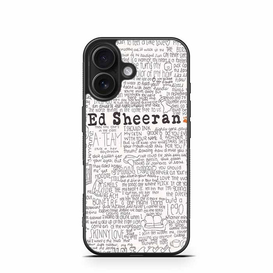 Ed Sheeran 1 iPhone 16 Case