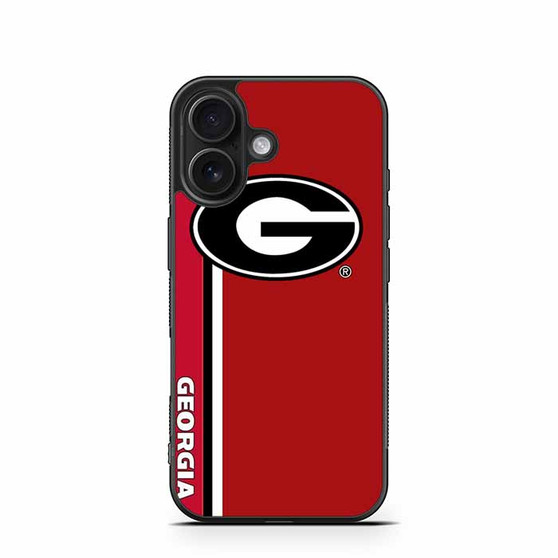 Georgia Athletics American Football 2 iPhone 16 Case