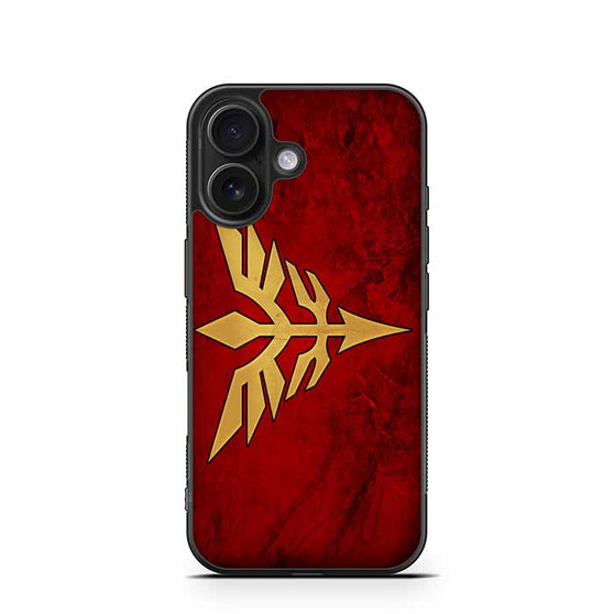 GUndam Zeon Logo iPhone 16 Case