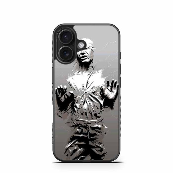 Han solo Freezing iPhone 16 Case Han solo Freezing iPhone 16 Case