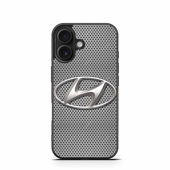 Hyundai Metal Logo iPhone 16 Case