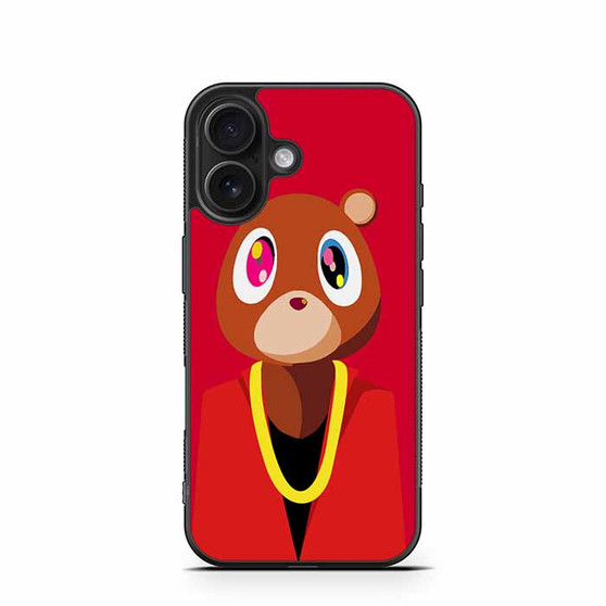 Kanye west bear iPhone 16 Case