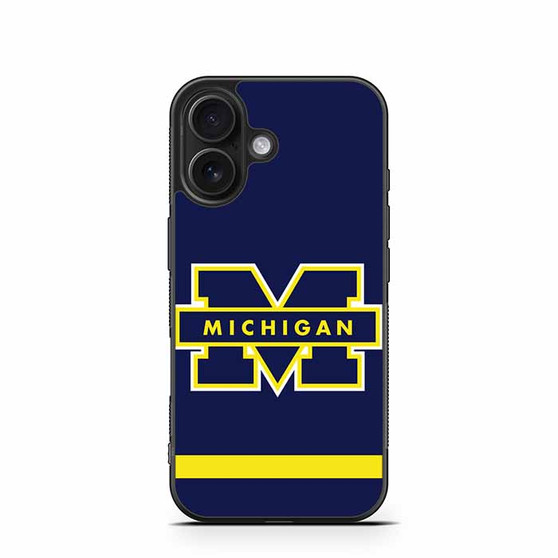Michigan Wolverines 2 iPhone 16 Case Michigan Wolverines 2 iPhone 16 Case