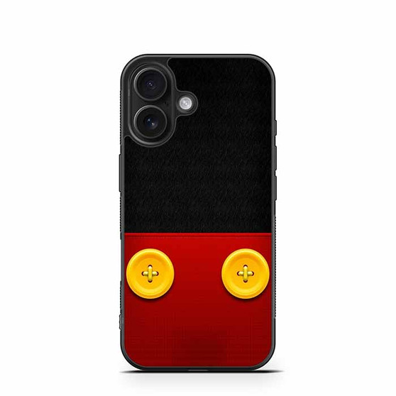 Mickey Cloth iPhone 16 Case