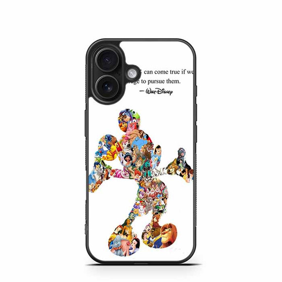 Mickey Mouse Character Montage iPhone 16 Case