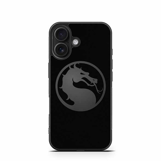 Mortal Combat Logo iPhone 16 Case