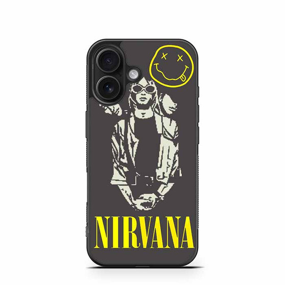 nirvana smiley iPhone 16 Case