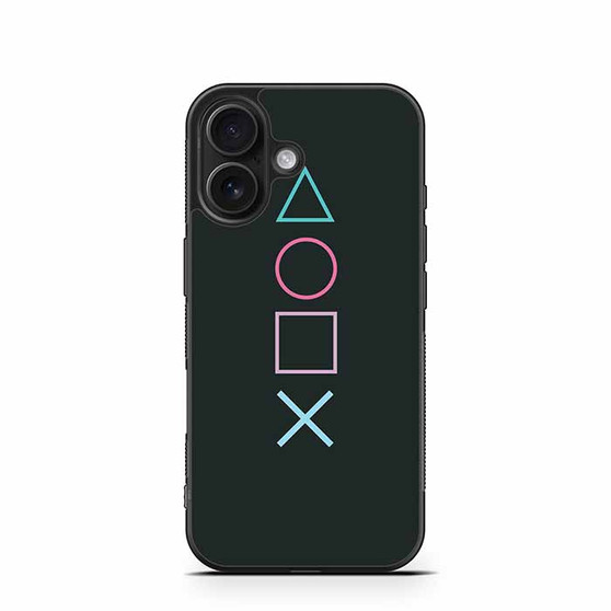 Playstation Button iPhone 16 Case