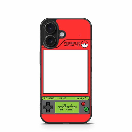 Pokedex of anomalies iPhone 16 Case