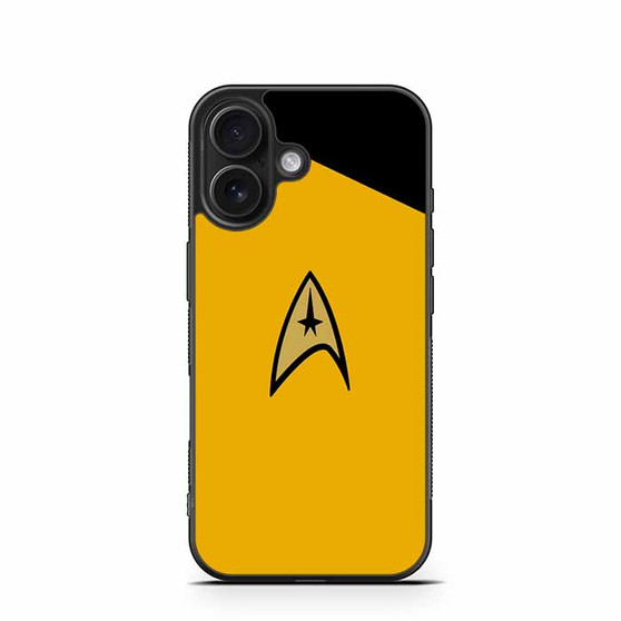 Star Trek Logo Light Yellow iPhone 16 Case