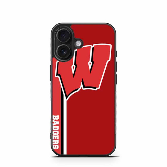 Wisconsin Badgers American Football 6 iPhone 16 Case