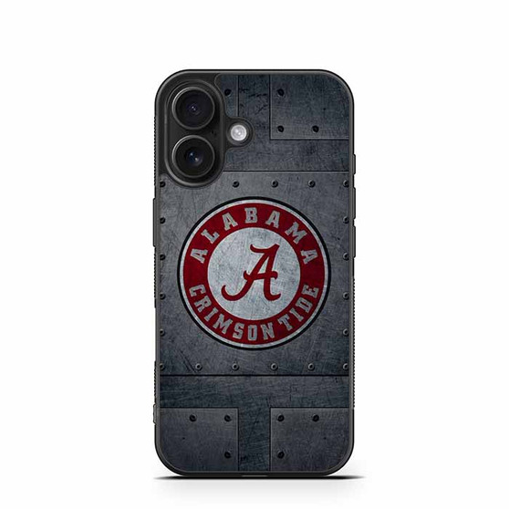 Albama Crimson Tide Metal iPhone 16 Case