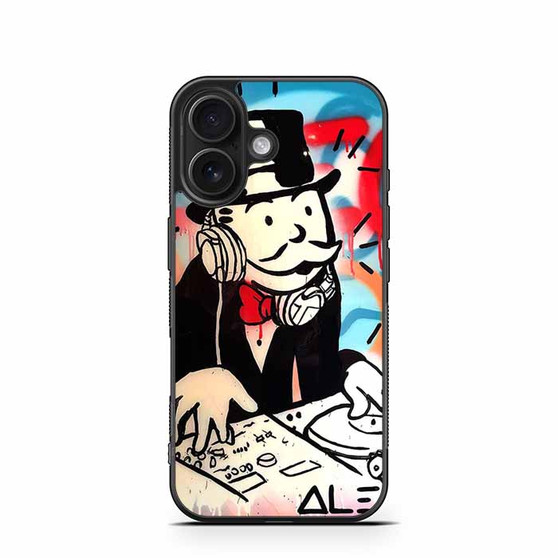 Alec Monopoly Wall Street 2 iPhone 16 Case