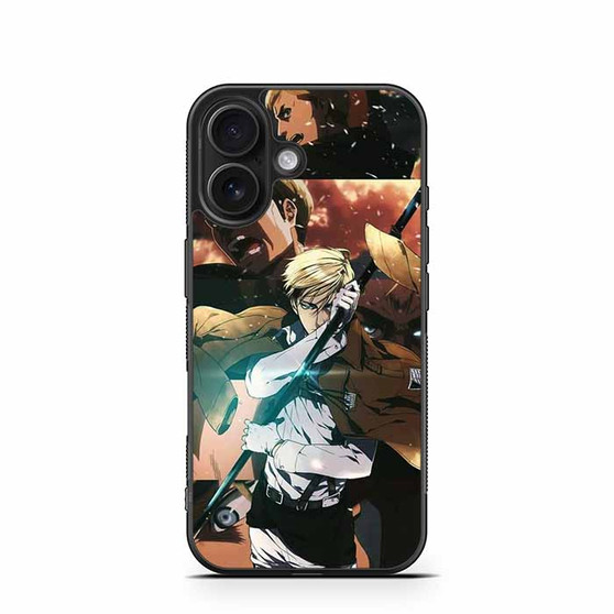 Attack on Titan Erwin Smith iPhone 16 Case