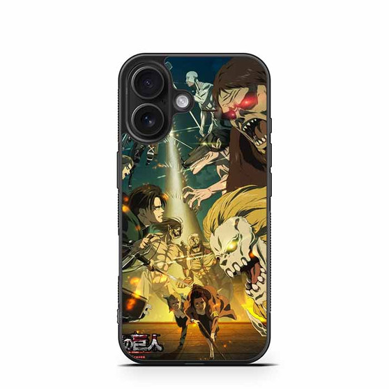 Attack on Titan Final Sesason iPhone 16 Case