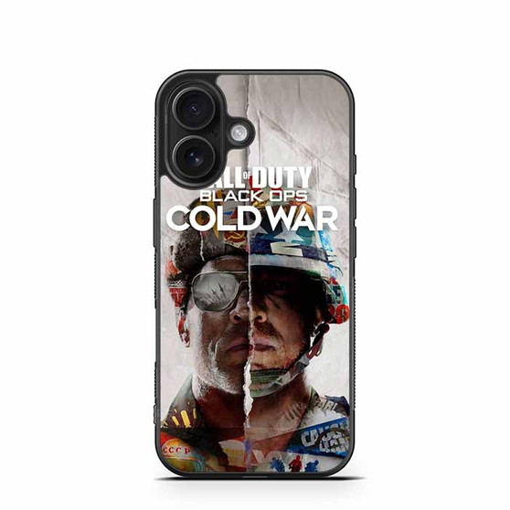Call of Duty Black Ops Cold War 4 iPhone 16 Case