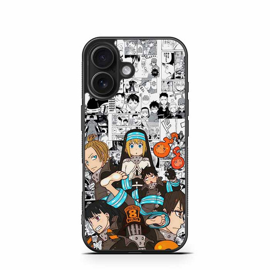 Fire Force in Comic iPhone 16 Case