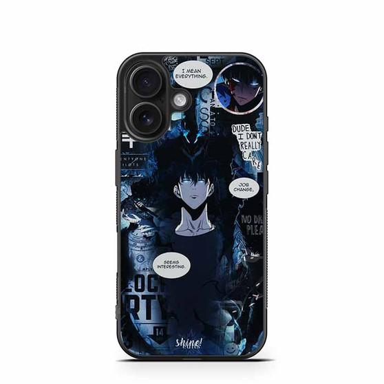 Solo Leveling Manga iPhone 16 Case Solo Leveling Manga iPhone 16 Case