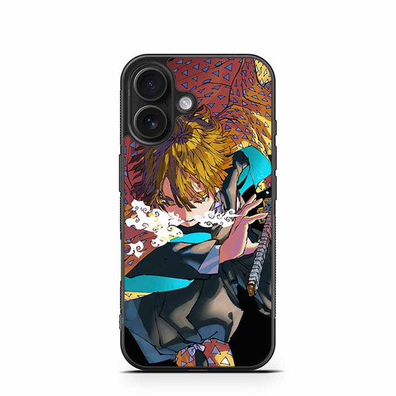 zenitsu breath of thunder kimetsu no yaiba iPhone 16 Case