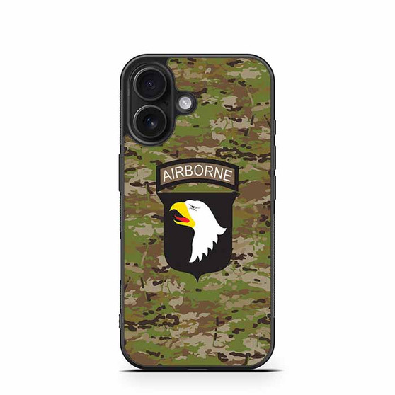 101st Airborne Division in Camo iPhone 16 Case