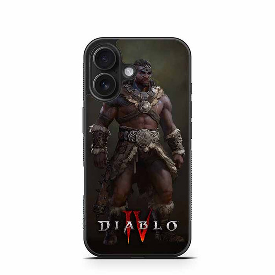 Diablo IV Barbarian Class iPhone 16 Case